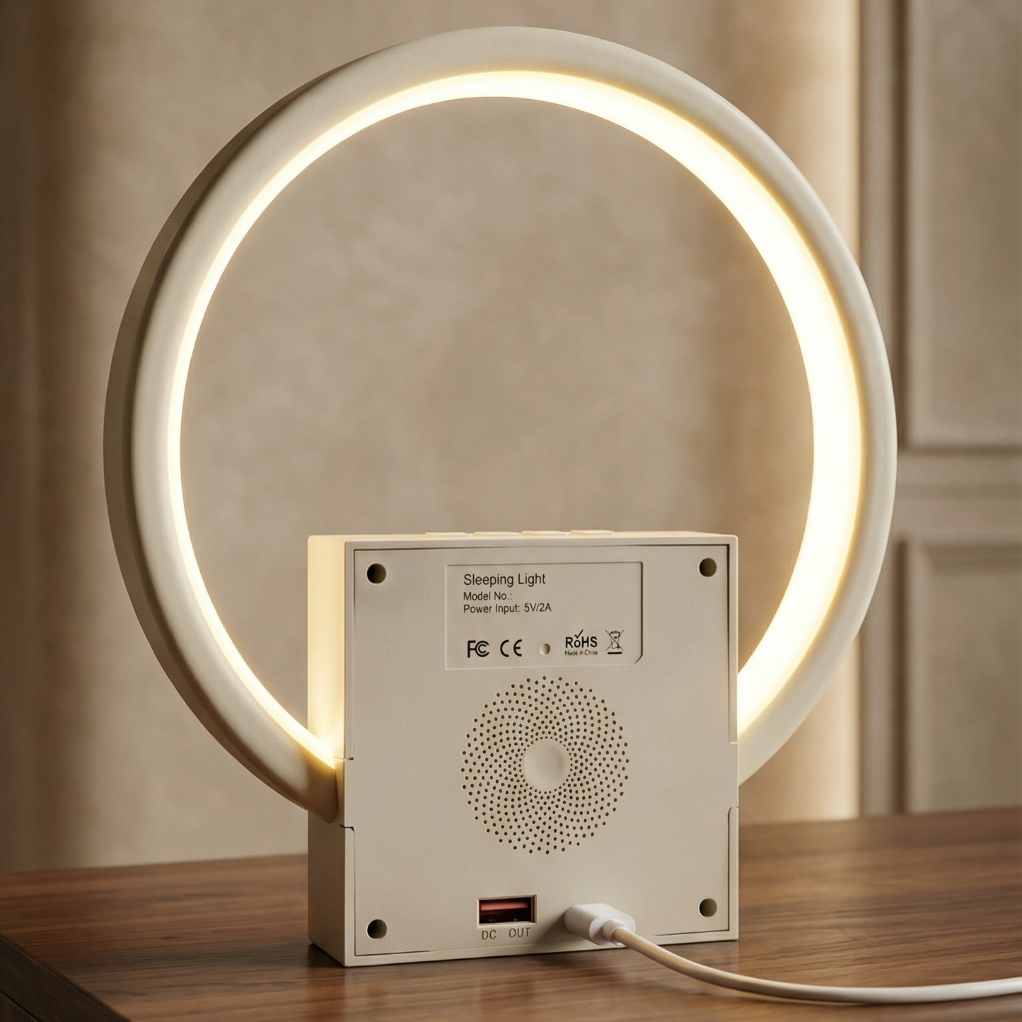 Elevate Your Mornings with Our Multifunctional Digital Alarm Clock: Experience Sunrise Simulation, Bluetooth Streaming, and Soothing White Noise